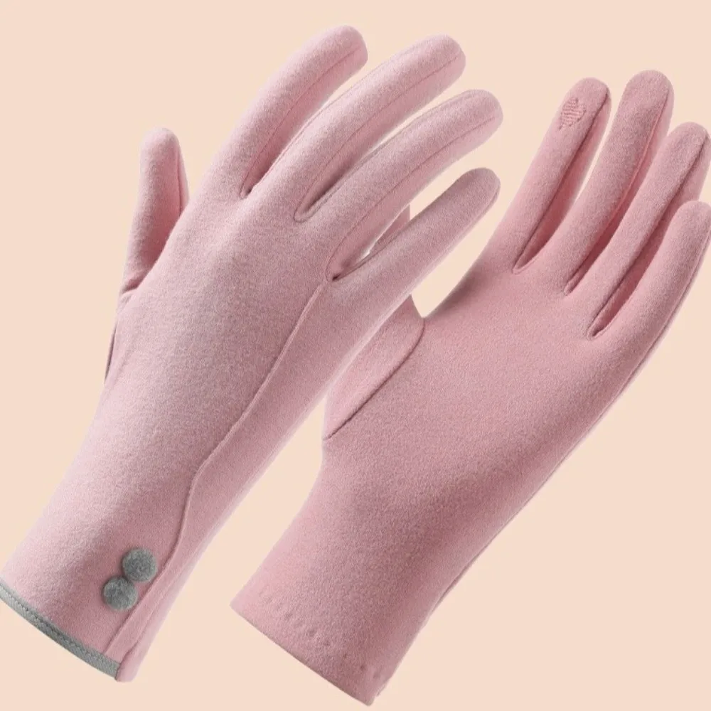 Neue Dralon Winterhandschuhe, berührbarer Bildschirm, warme Touchscreen-Handschuhe, Vollfinger, kältebeständig, Vollfinger-Handschuhe, Herbst und Winter