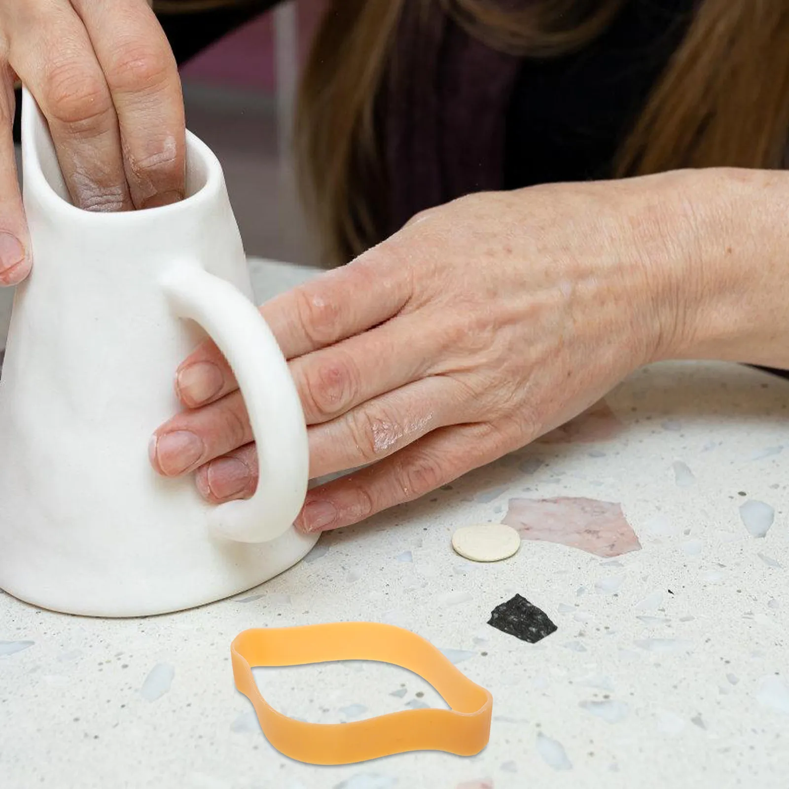 Heavy Duty Stretchable Plaster Rubber Elastic Pottery Securing For Ceramic Casting Wrapping Silicone Mold Securing Straps Slip