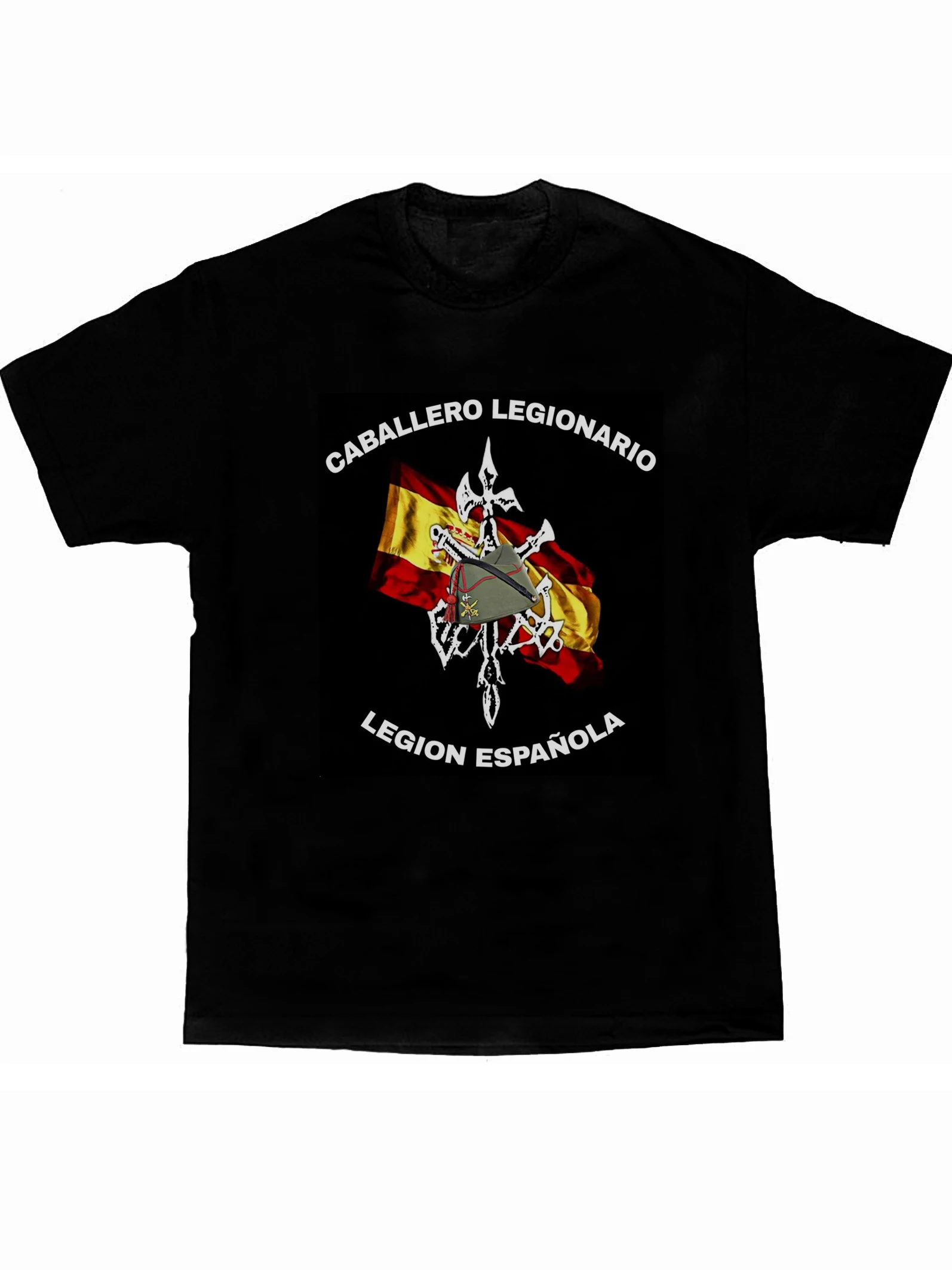 Caballero Legionario - Legion Española T-Shirt New Casual Short Sleeve 100% Cotton O-Neck Mens T-shirt Size S-3XL