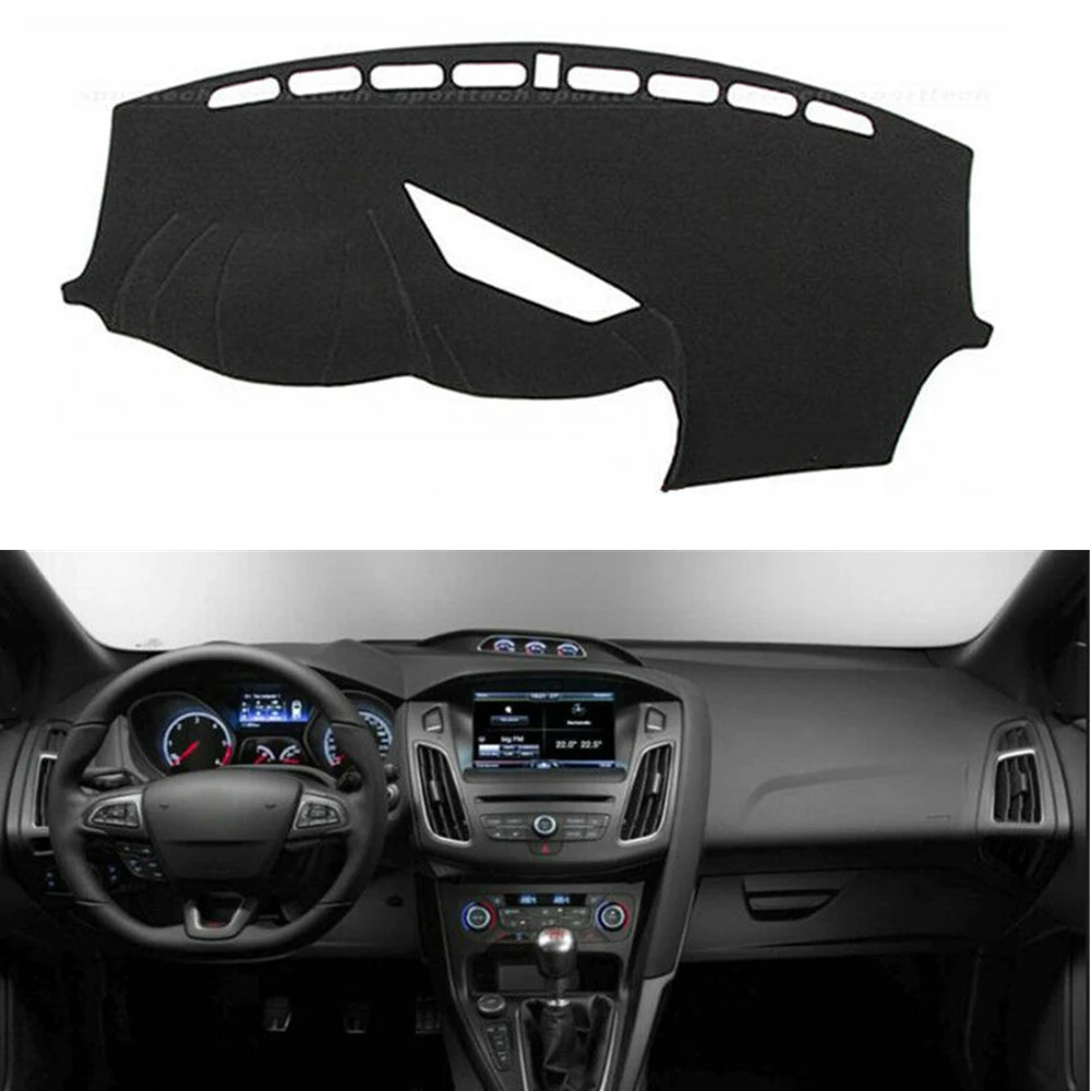 

Car Dashboard Dash Mat Dash Cover Anti-Sun Carpet For Ford Focus ST RS 2012-2018