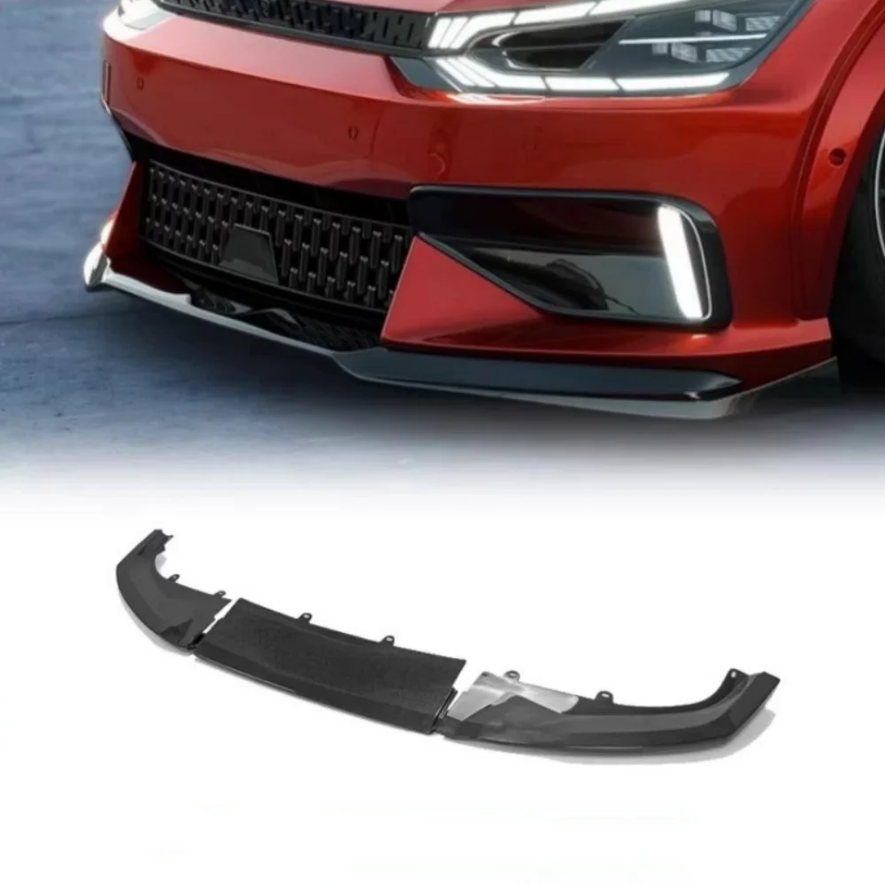

Car Front Lip Shovel For Kia EV6 GT line 2022 Modified Carbon Fiber Surrount Auto Accessories