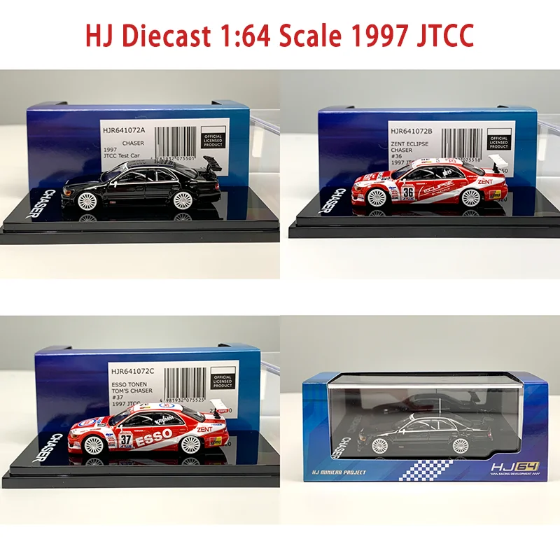 

Модель автомобиля HJ Diecast 1:64, 1997 JTCC, из сплава, имитация, классическая коллекционная модель, сувенир, украшение, праздничный подарок