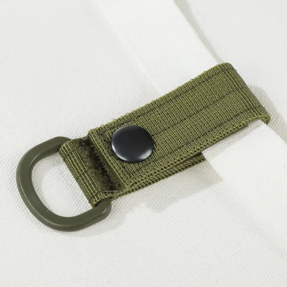 Durable multifunctional Outdoor Sports Accessories Nylon Webbing Hang Buckle Strap Keychain Belt Clips Carabiners