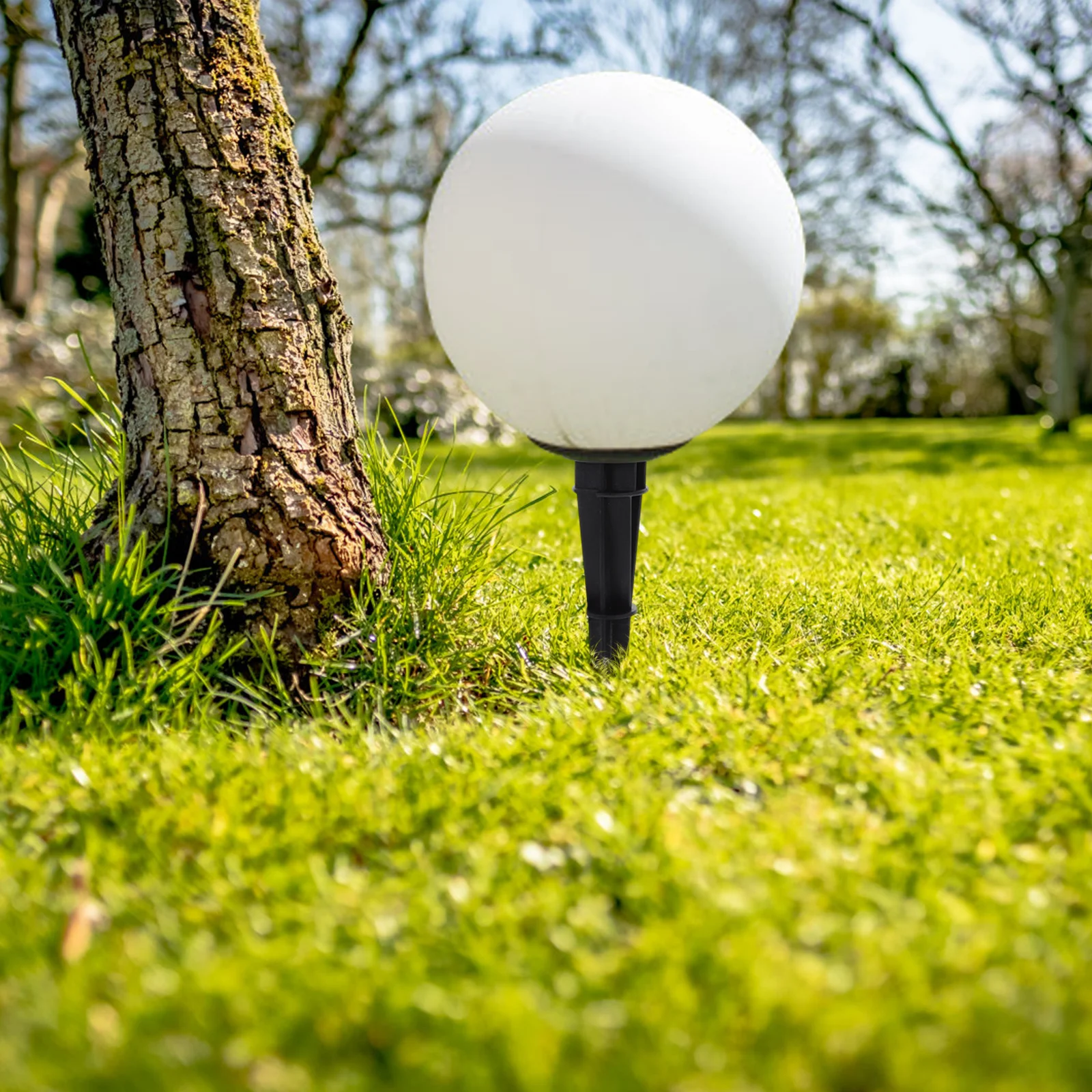 Estacas de plástico para suelo, repuesto de luz LED, accesorios de iluminación para camino, estacas de luz LED para paisaje de jardín al aire libre, 6 uds.