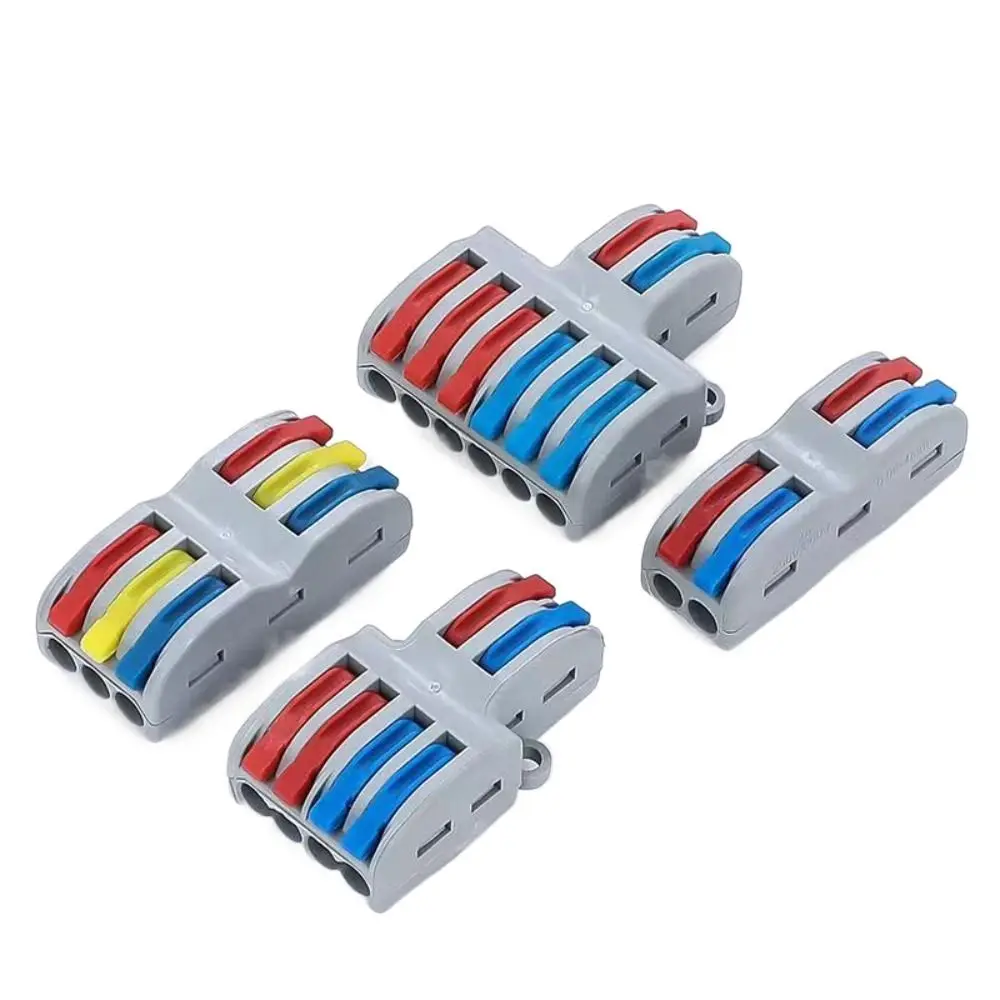 Quick Electrical Cable Splice Mini Quick Terminal Block Universal Compact Fast Connector Small Wiring Connector Electrical