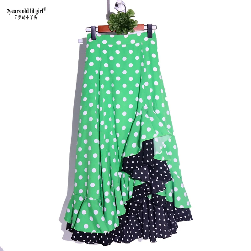 スペインのフラメンコ衣装パフォーマードレス女性ガールジプシー社交フェスティバルパフォーマンスダンス WeaDTT86r