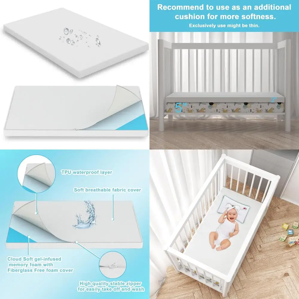 2" Toddler Mattress… - image