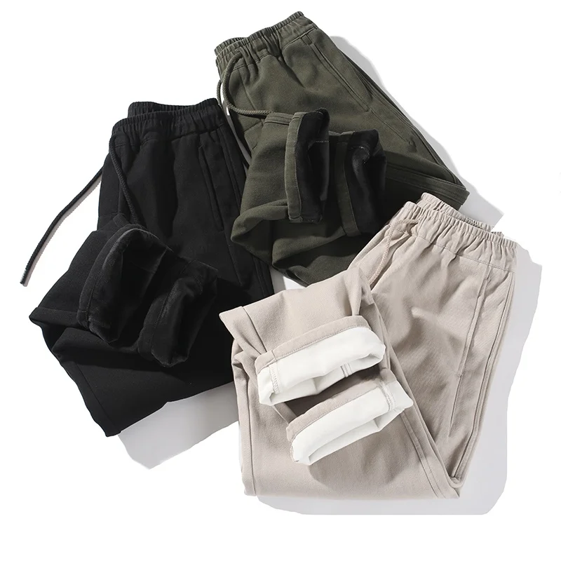 

Утепленный хлопковый кардиган, функциональная рабочая одежда, мужские зимние повседневные брюки прямого кроя, модные универсальные брюки-комбинезон