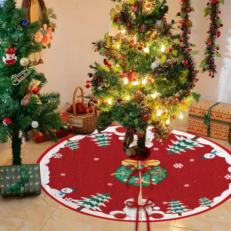 VIKAMA's New Christmas Tree Dress, Tree Skirt, Tree Trunk, Christmas Festival Party Apron, Tree Skirt, Tree Mat, Home Decoration