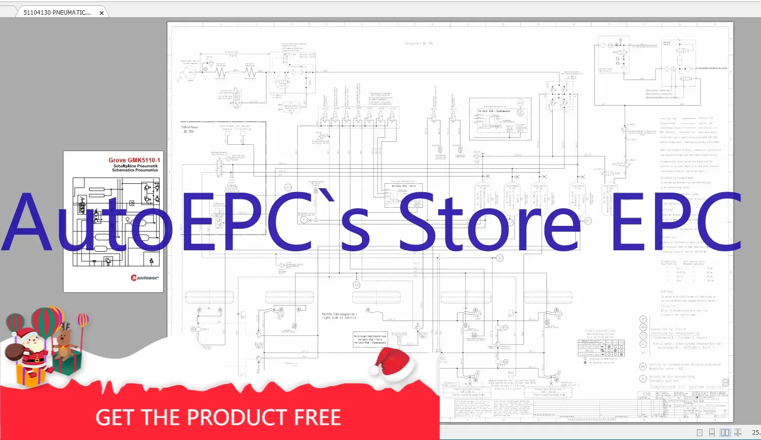 

AutoEPC Manitowoc Cranes 10,2 ГБ Все модели Обновленные 01.2021 диаграммы проводки, гидравлические диаграммы, пневматические диаграммы PDF DVD