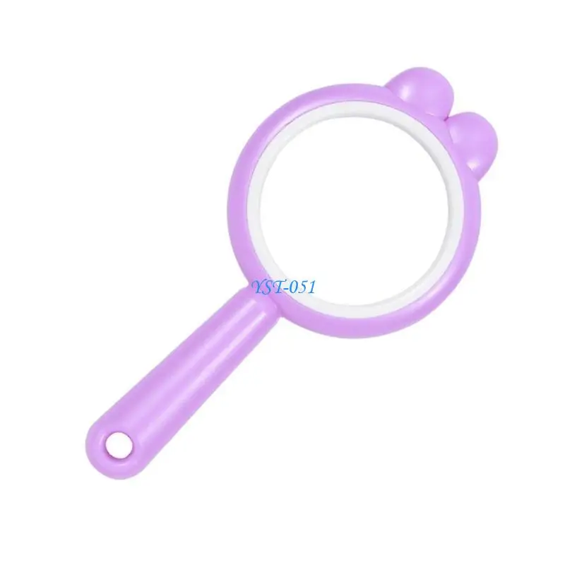 

E15A Pocket Handheld Reading Magnifier 60mm Glass Children Reading