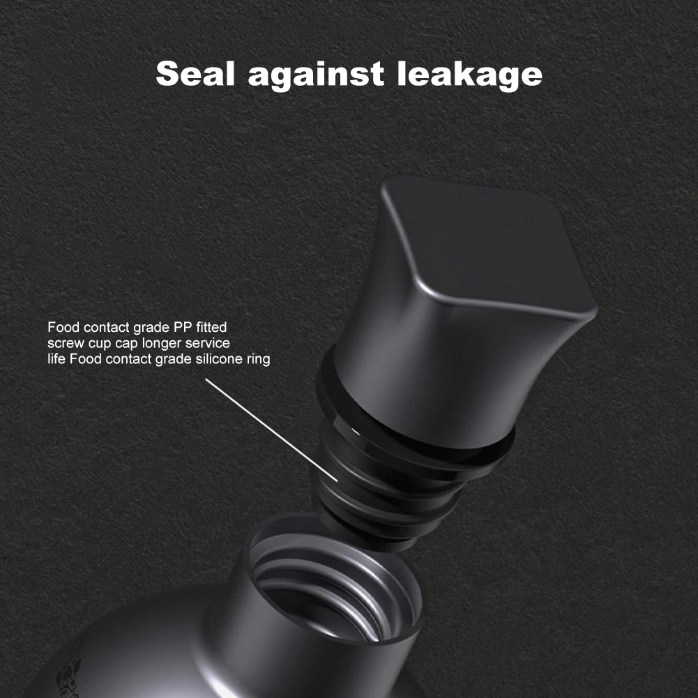 316 الفولاذ المقاوم للصدأ Wukong طبقة مزدوجة ترمس مفرغ 500 مللي المحمولة قرد القرع زجاجة ماء الاحتفاظ بالحرارة كوب معزول زجاجة #4