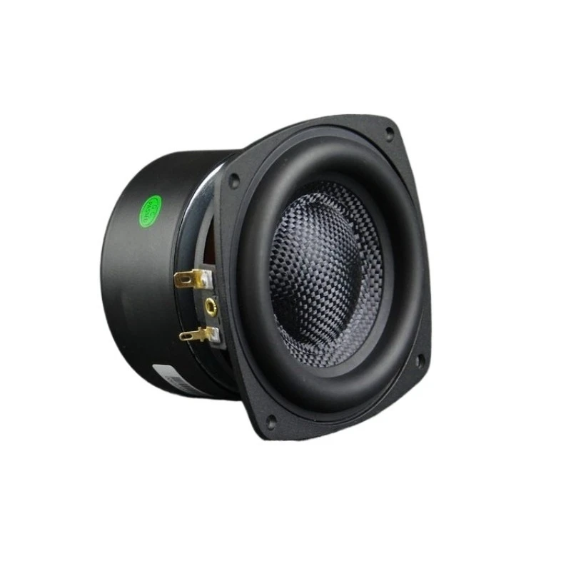 For 4-Inch Speaker Heavy Subwoofer HiFi Speaker Unit Glass Fiber Basin Low Frequency Powerful