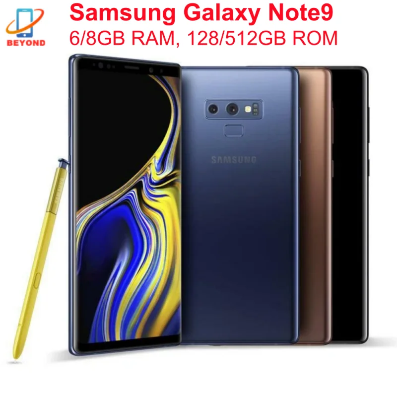 Samsung Galaxy Note9 N960U1 N9600 N960FD Note 9 128/512GB ROM 6