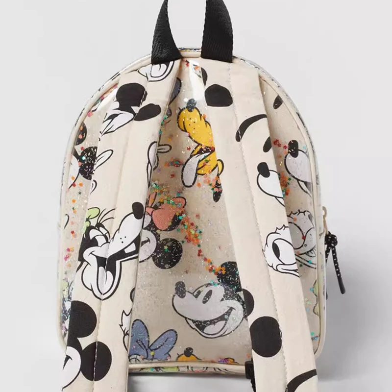 Disney cartoon Mickey Mouse New Kids Backpack Mini Schoolbag Girls and Boys Cute Shoulder Bag