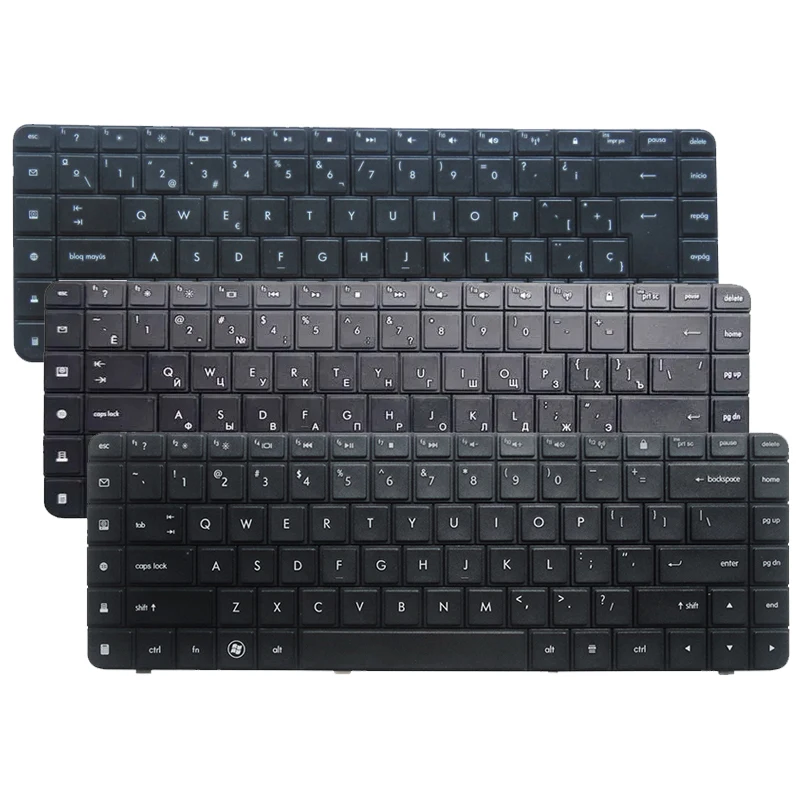 US/RU/SP English/Russian/Spanish NEW Laptop Keyboard For HP Compaq Presario CQ62 G62 CQ56 G56 CQ56-100