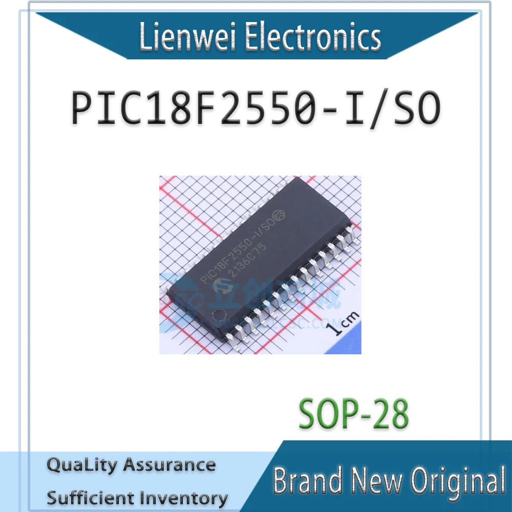 

100% New Original PIC18F2550 PIC18F2550-I/SO IC MCU Chipset SOP-28