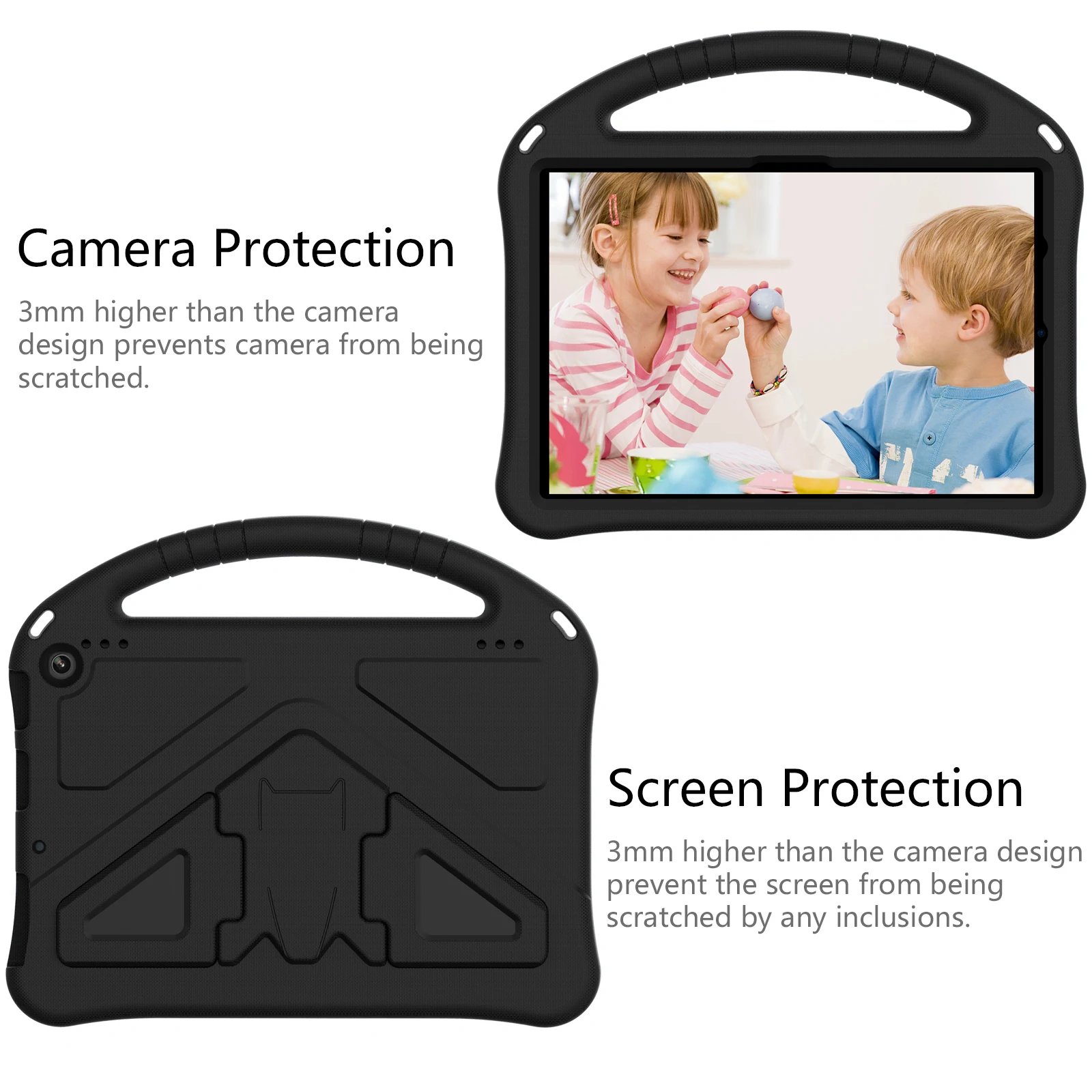 Kids Case for Amazon Fire HD 10 (10.1 inch) 2023 EVA Shockproof Protective Hand-held Tablet Stand Cover for Amazon Fire HD 10 view 5