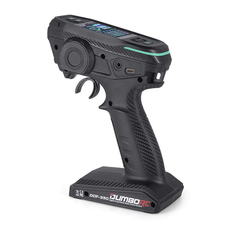 DUMBORC DDF-350 with X10FG / X10F 10CH RC Radio Transmitter and Receiver HD Screen   for RC Car Truck Crawler Boat Tank