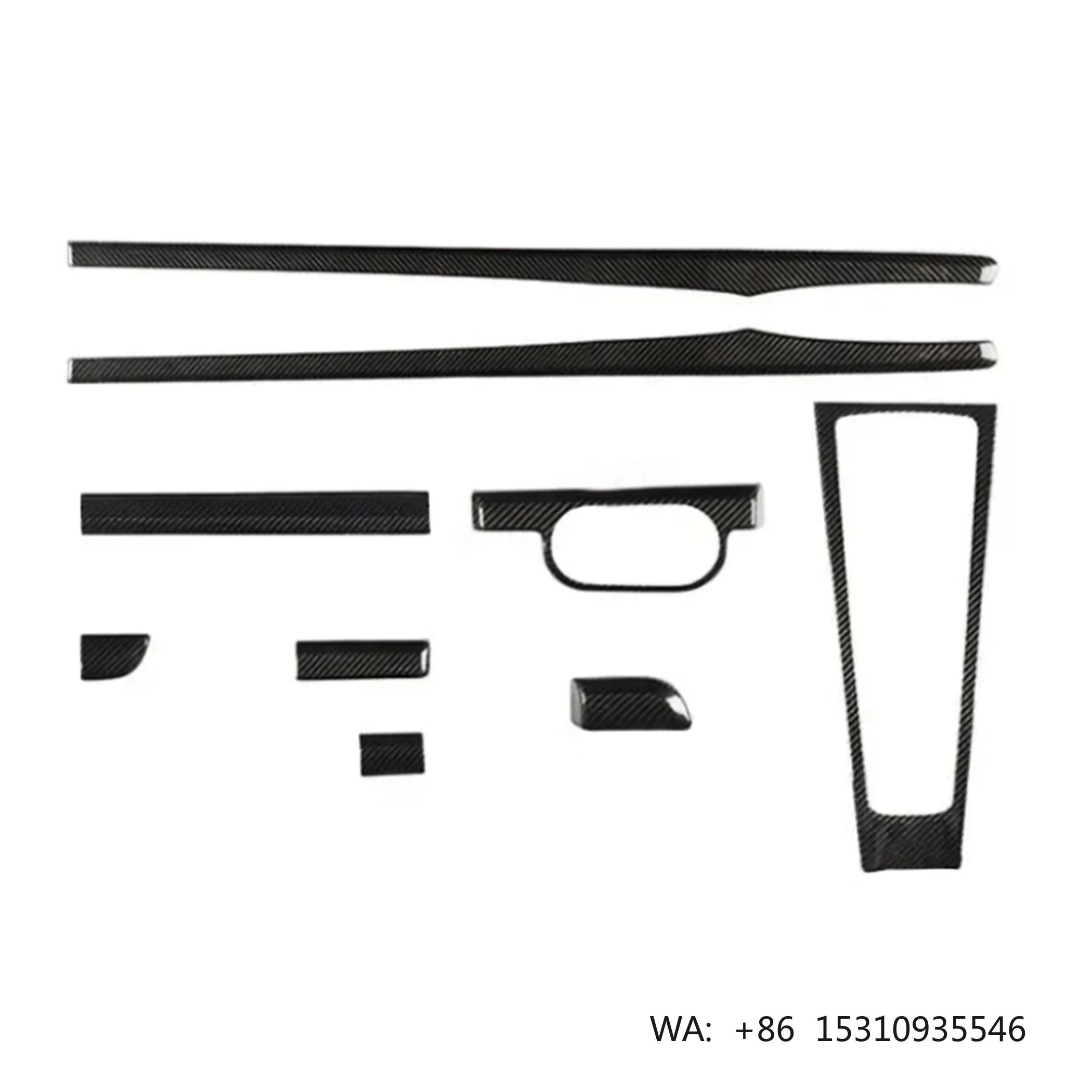 SPC Dry Carbon Fiber Interior Trim Cover for  911 Carbon Fiber Dashboard Control Trim for  991 981 718 Style