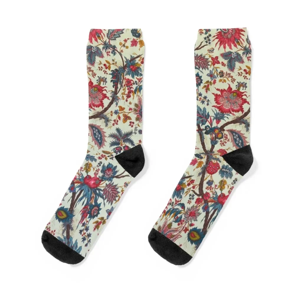 

Toile de jouy colorful Socks shoes Stockings compression football hockey Men's Socks Luxury Women's