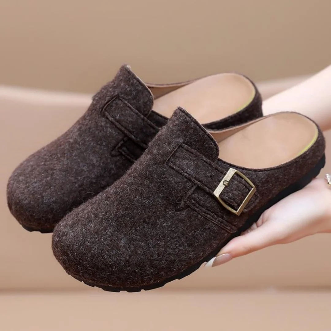 

Women's 2026 Spring Fashion Casual Women's Shoes Thick soled Baotou Slippers Comfortable and Lightweight Single Shoes