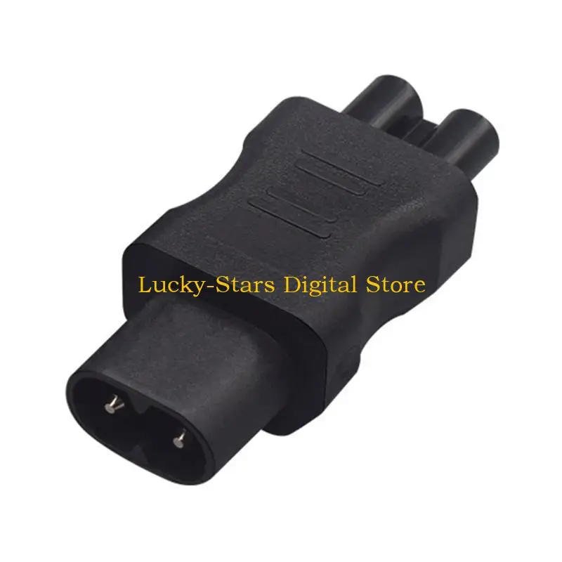 

T3EE IEC320 C8 Male Plugs To C5 US 2 Pin Female Power Adapter Connector for Printer