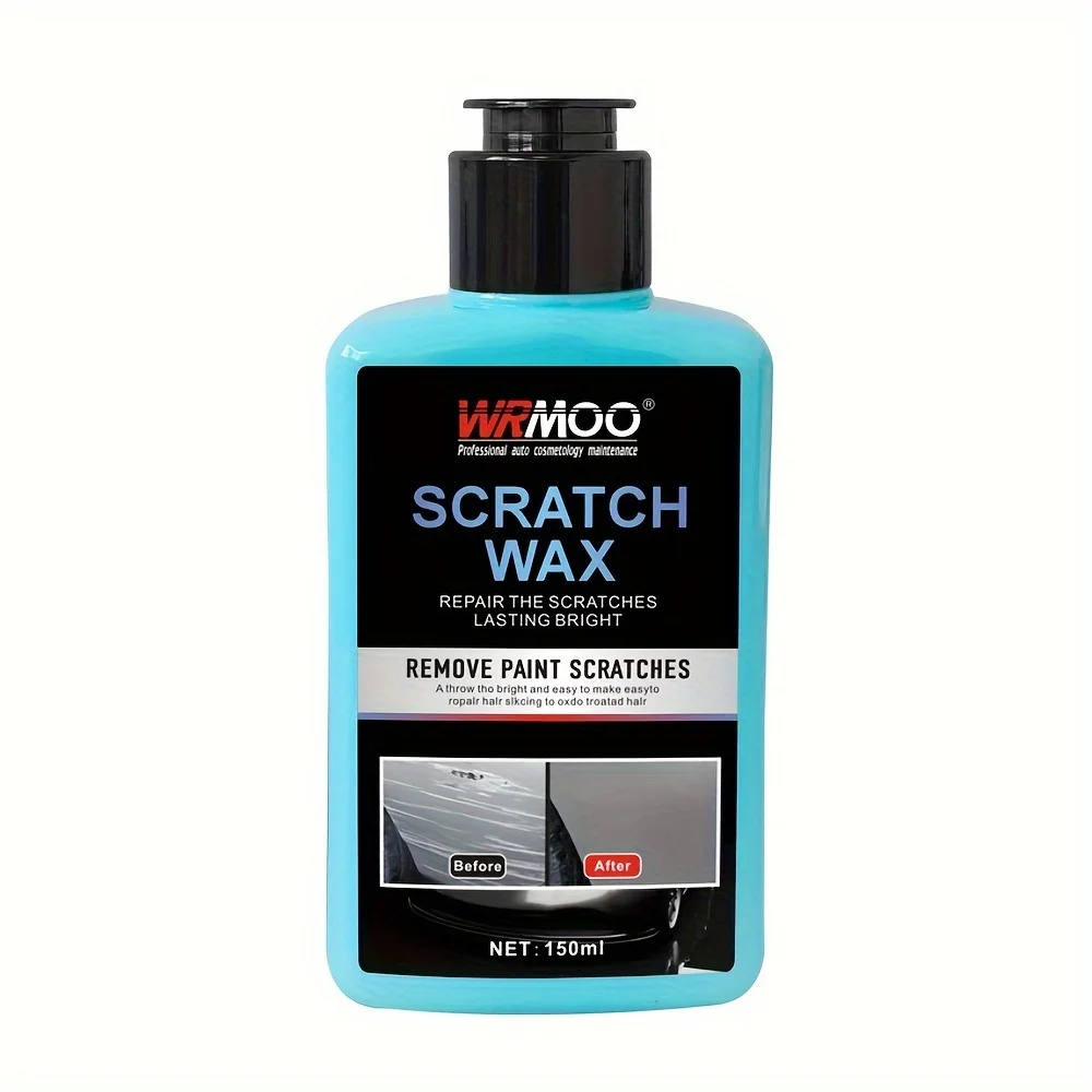 Car scratch repair wax - easy to restore and protect paint surface - long-lasting gloss, easy to refurbish polishing agent