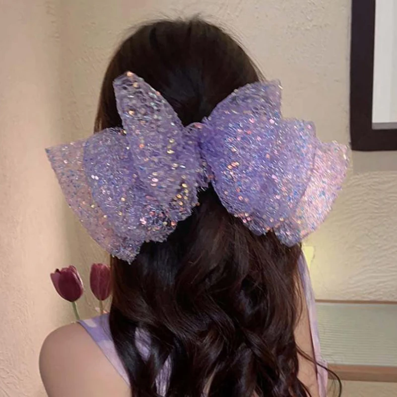 Jewelry Children's Hair Accessories Bow Sweet Cute Charming Fairy Aura Fluttering Fashion Versatile Temperament