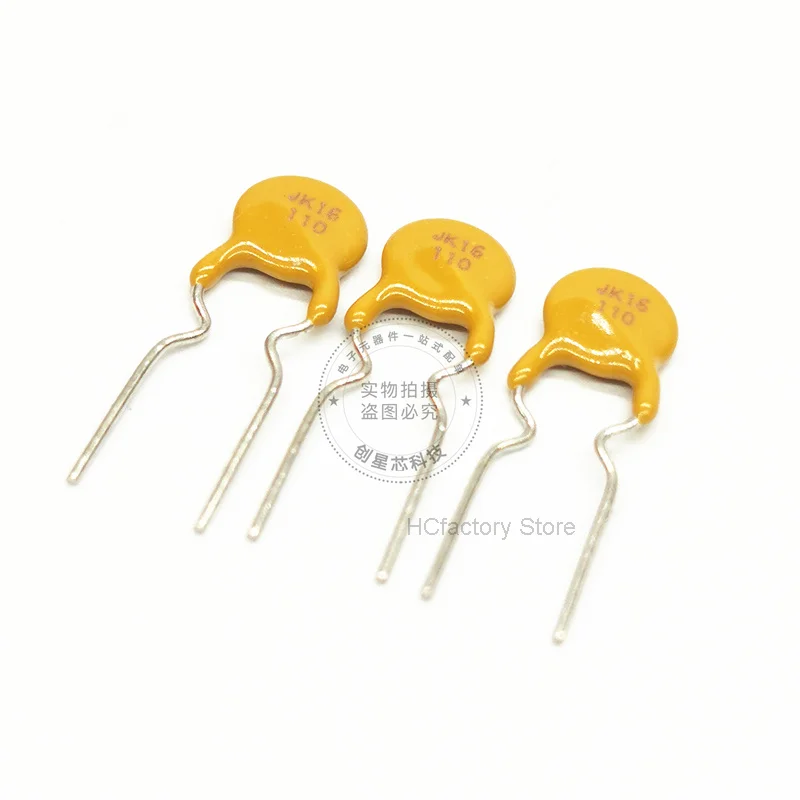 

NEW Original Jk16-110t dip fuse, original product, 16V / 1.1a PPTC thermistor, 50uds. BOM List Quick Quote