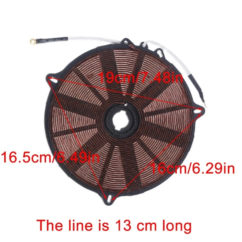 Induction Cooker Coil Cooking Component Heating 2000W 220V Universal Panel Coppe Dropship images - 6