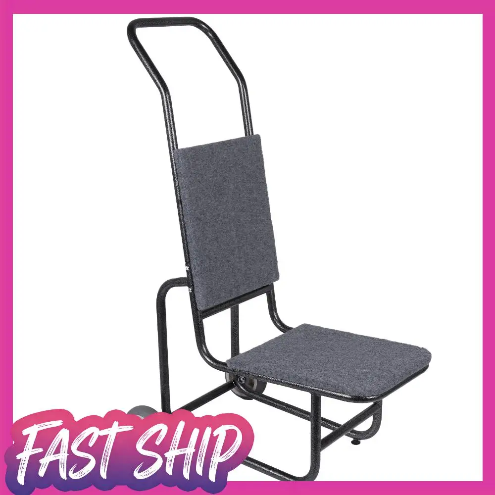

2pcs Wheel Stack Chair Transporter with 6inch Rubber Wheels Wheeled Organize Chairs Cart for Party Event Activities