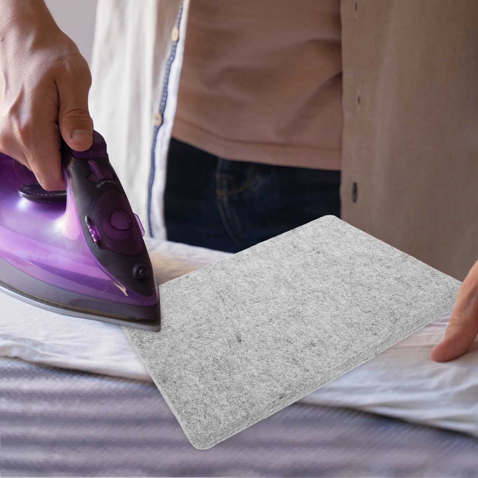 

Felt Reusable Heat Resistant Protective Pressing For Supplies Ironing Mat Ironing Pad Mat Tabletop Pressing