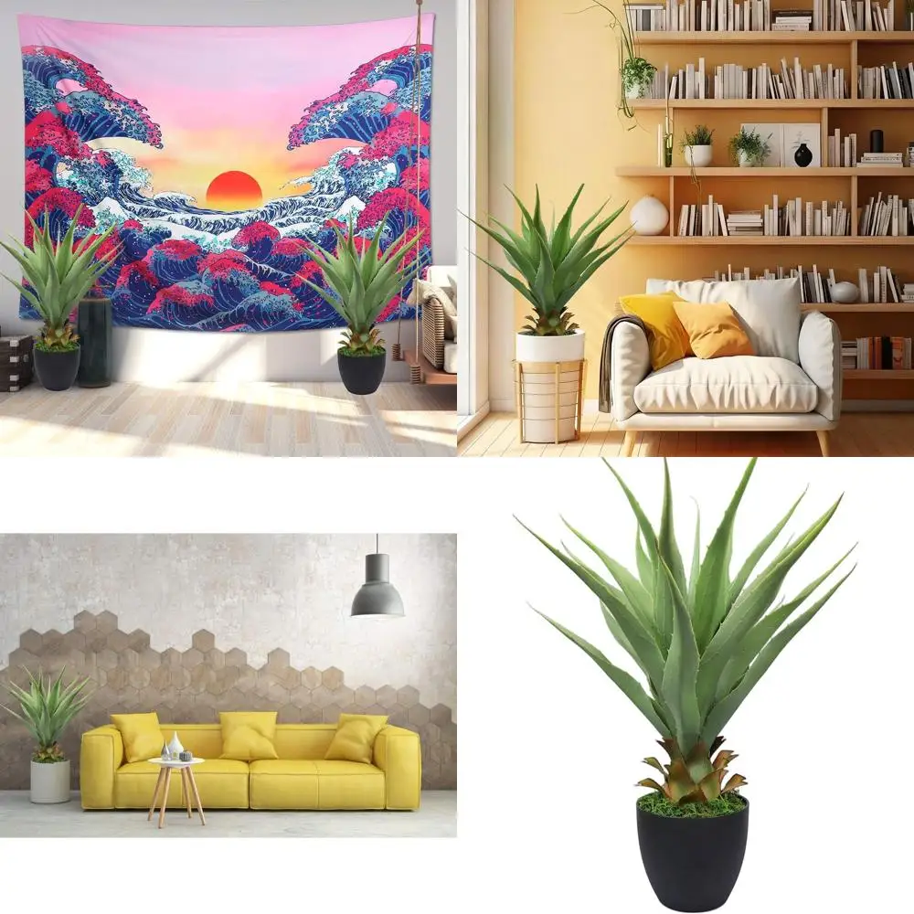 

Искусственное растение сансевиерия (змеиное растение) 27 дюймов в горшке