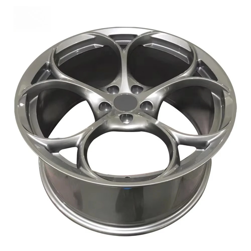 Custom Lightweight Performance Gray 5x98 5x110 16 17 18 19 20 Inch 6061t6 Alloy Forged Racing Wheel for Alfa romeo