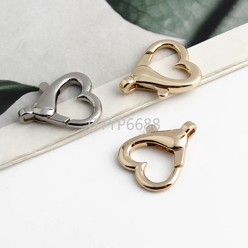 2-10-50Pcs Adjuster 8 Design Metal Arch Bridge D Ring Connector Anchor Buckle For Bags Handbag Strap Hanger Hooks Accessories