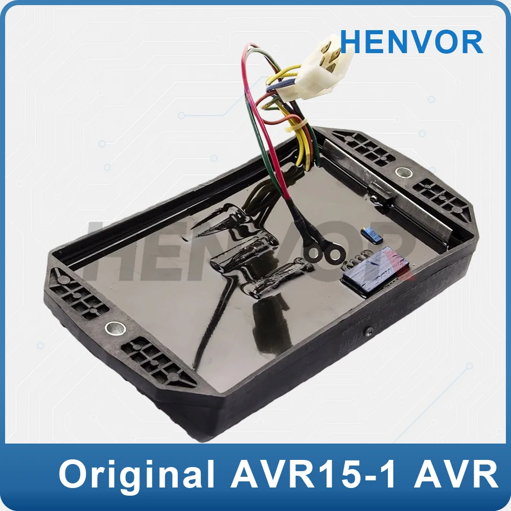 Durable 10kW/20kW Generator AVR Regulator, 110V AC Sensing, Automatic Voltage Regulator Stabilizer, Alternator Spare Parts