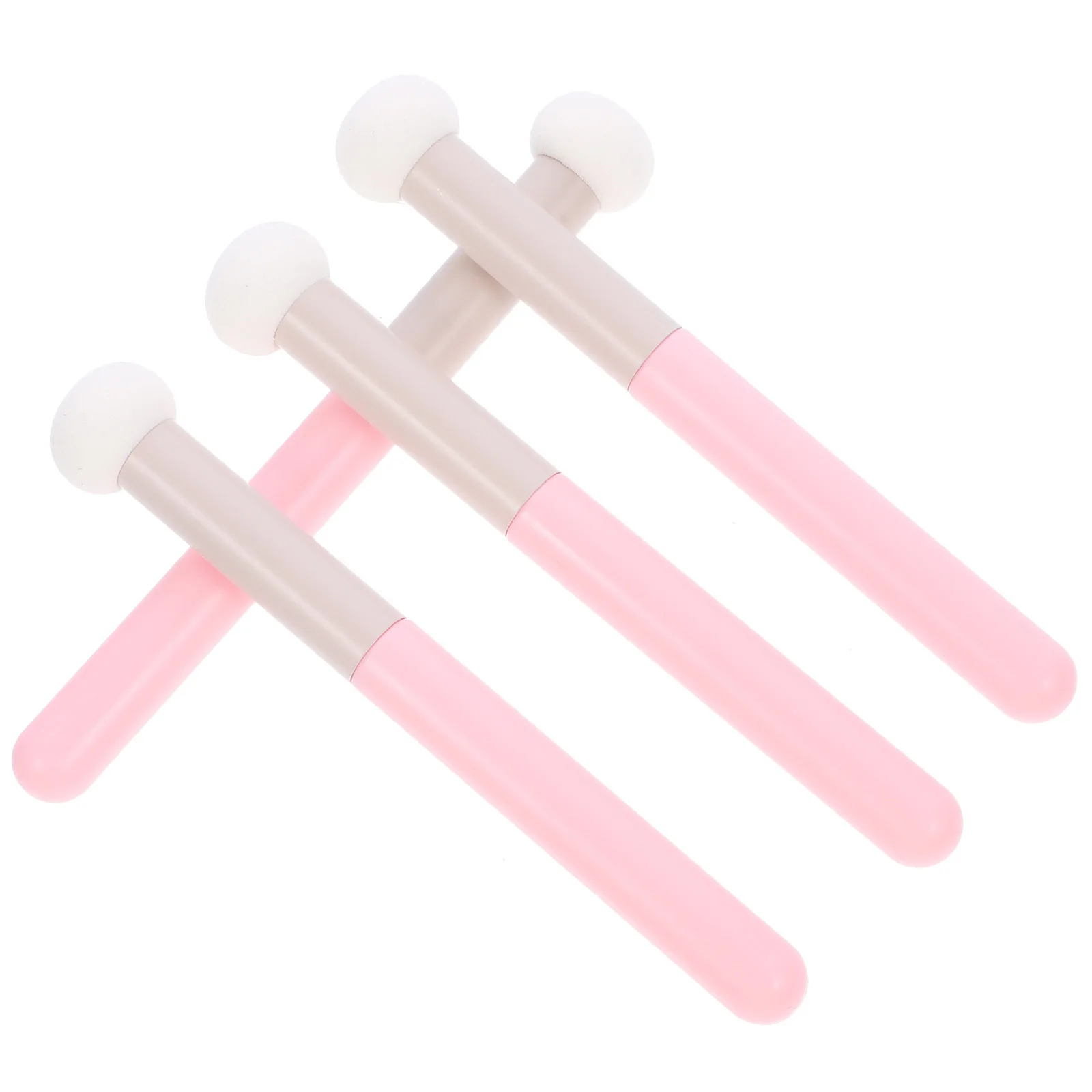 4 Stück Concealer-Schwammpinsel, Pilze, kleine Make-up-Applikatoren für Foundation, Pudermischung, glatt unter den Augen