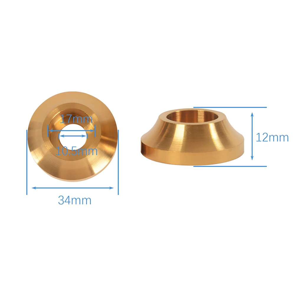 For BMW k Series K75 K100 R80 Front Axlewasher and Bolt M10*18 Vintage Cafe Racer Motorcycle Screw Gasket Three Colors Titanium - view 2