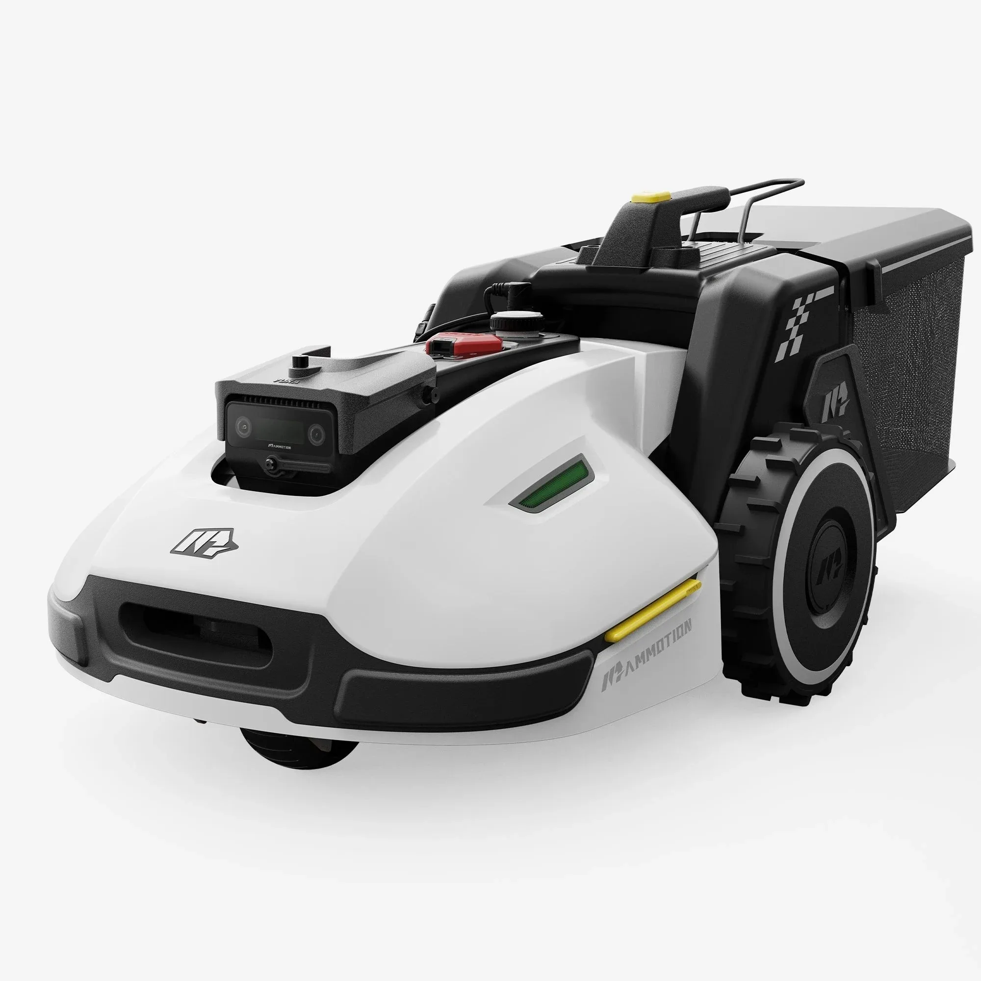 

YUKA Mini 500H Robotic Lawn Mower with Garage Standard, Reception 0.12 Acre, Max Mowing 0.17 Acre, Ultrasense AI Vision+ RTK, Au