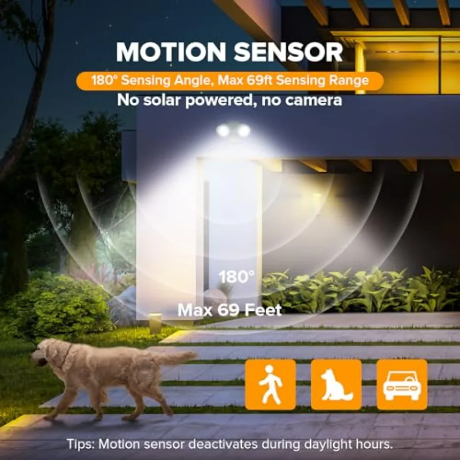 32W 3500 Lumen LED Security Li - Motion Sensor Outdoor ulasan dan harga
