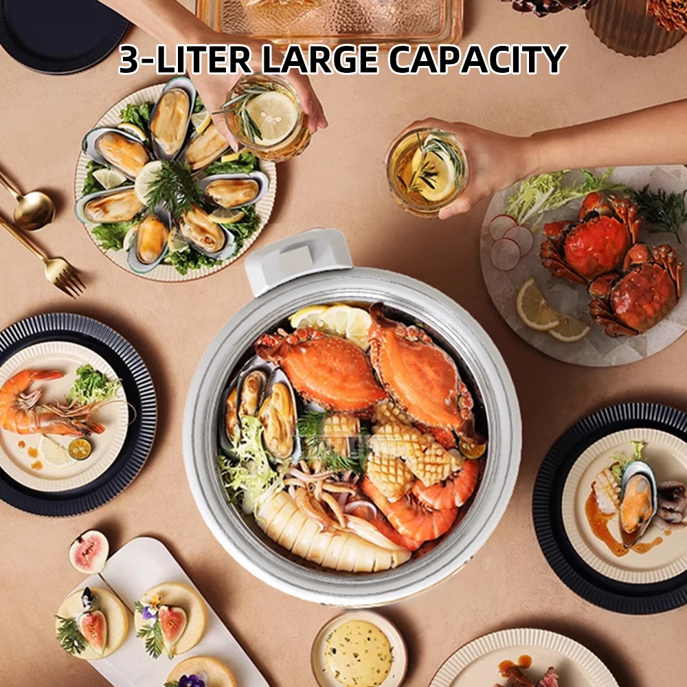 

Automatic Lifting Multi Cooker Intelligent Rice Cooker Steaming Stewing Boiling Pot Separation Draining Rice Pot