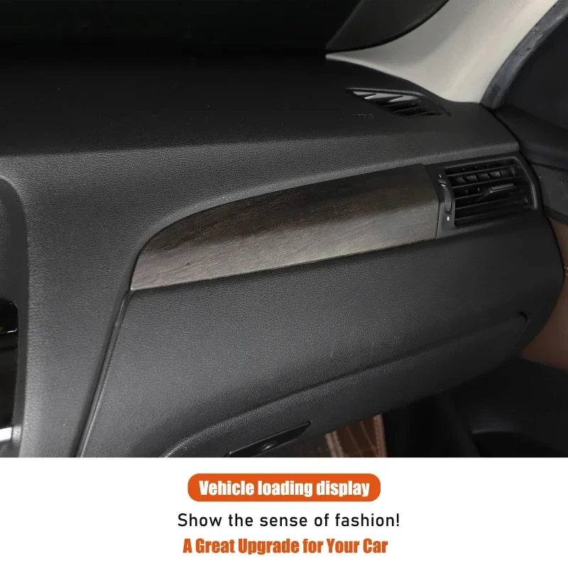 

ABS Carbon Fiber Car Center Console Co-pilot Panel Cover Trim Stickers Interior Car Accessories For BMW X3 X4 F25 F26 2011-2017