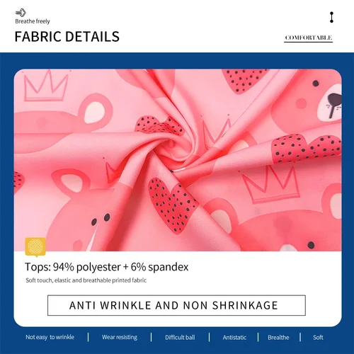 Imagen 2 del producto Uniformes quirúrgicos para mujer, conjunto médico estampado, ropa de trabajo para salón de belleza, bata clínica para mascotas, Top + pantalón, traje tipo túnica de enfermería para médico