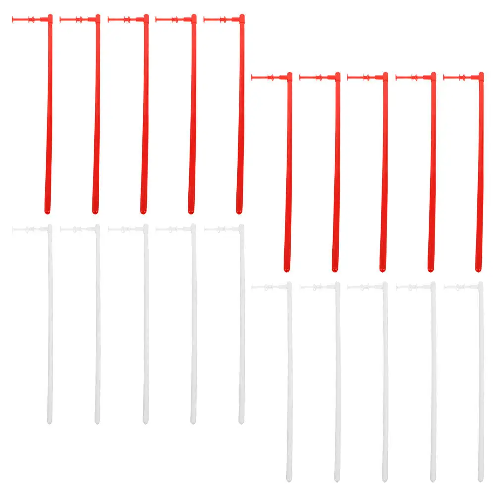 

20 шт. прецизионных стержней для ветряных мельниц, белые и красные, компоненты для самостоятельной сборки, запасные части для ветряных спиннеров