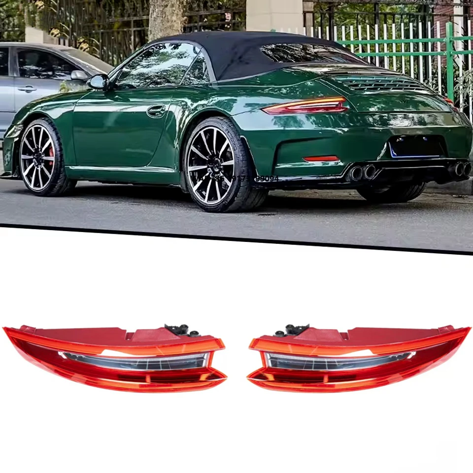 

Pair LED Red Tail Light Assembly for 911.2 2017-2019 Rear Driving Turn Signal Lamp Driving Lights Left Right Side