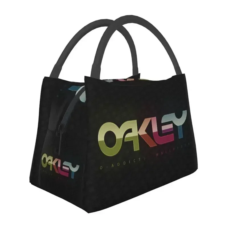 

Oakleys Glasses Insulated Lunch Bag for Women Resuable Cooler Thermal Lunch Tote Work Picnic