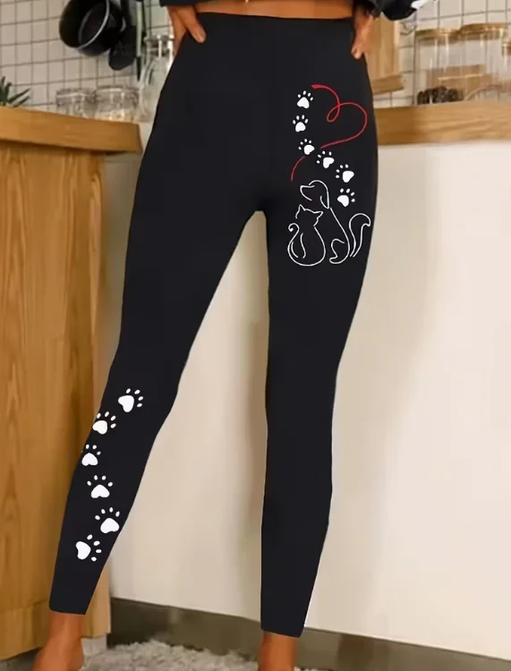 المرأة 3D طباعة طماق بسط تجريب طماق ضئيلة الجوارب مثير اليوغا السراويل العصرية بارد السراويل الموضة #1