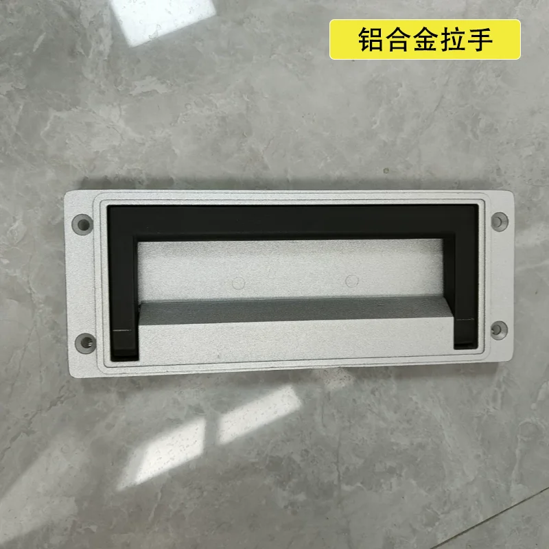 Square Foldable Black Handle Aluminum Alloy Box for Industrial Machinery Equipment Suitable for Products