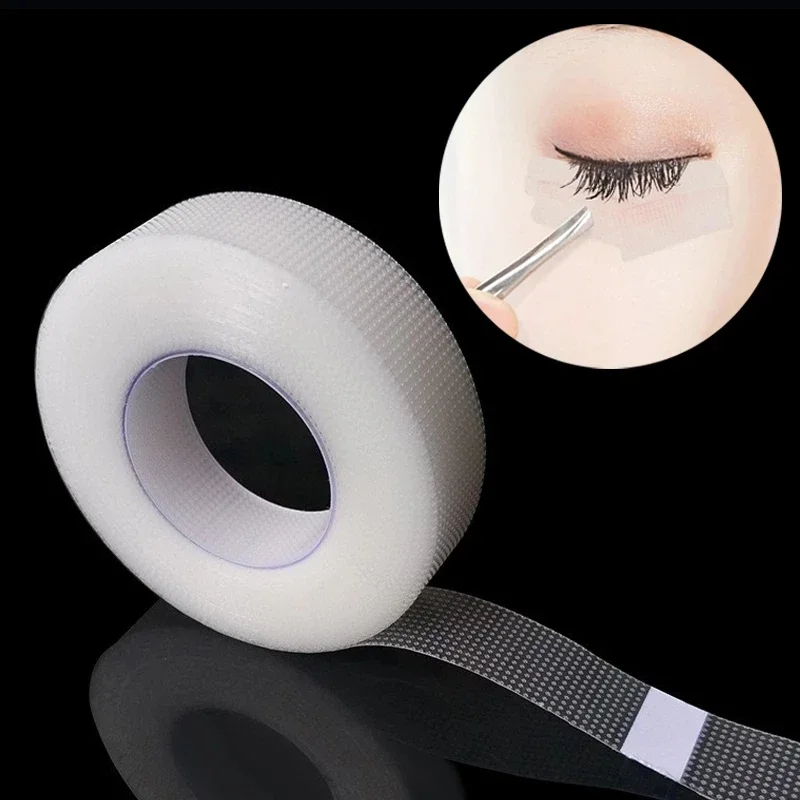 1 Roll Lash Tape Breathable Easy To Tear Isolation Eyelash Extension Under Eye Pad Tape PE Adhesive Grafting Tape